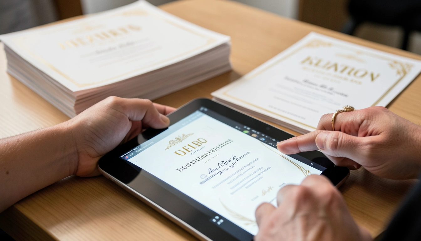 디자인부터 인쇄까지, '고품질 상장'을 위한 현실적 조언