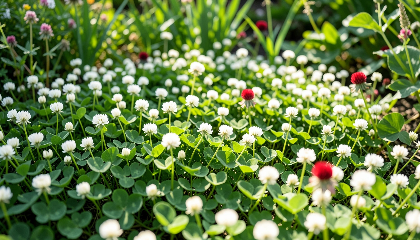 내 마당을 바꾸는 토끼풀 활용법: 초보자도 성공하는 지피식물 정원