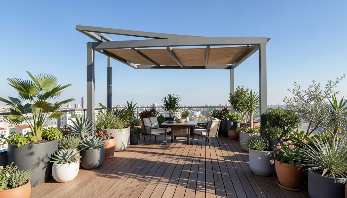 4. 테라스 품격을 높이는 고급 전략: 바닥재, 캐노피, 유지보수