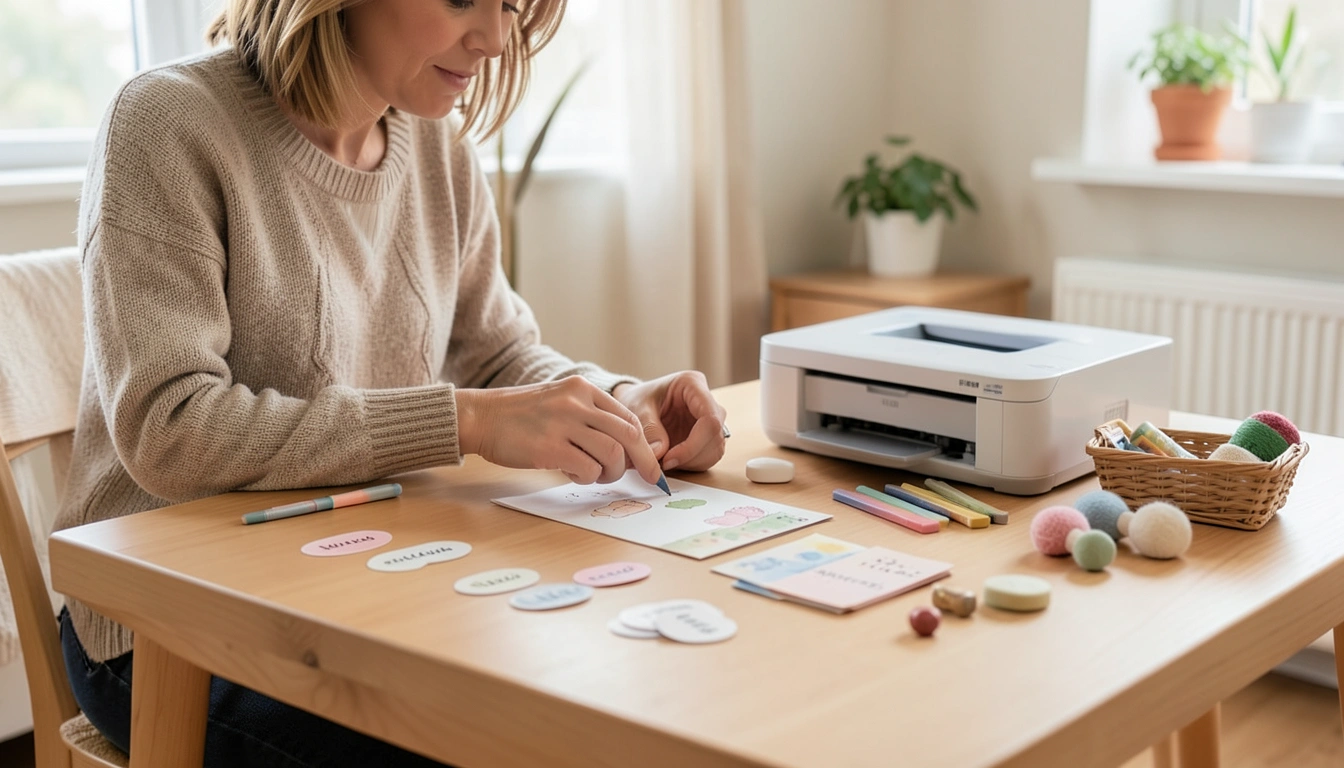 라벨프린터기 DIY부터 종합 관리까지! 똑똑한 어린이집 준비물 솔루션