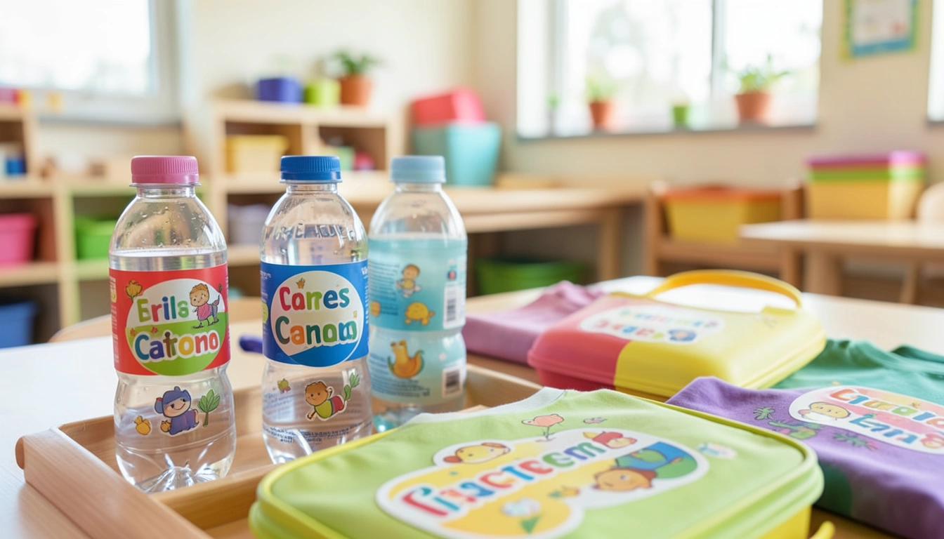 실패 없는 어린이집 네임스티커 선택! 소재와 기능성 완벽 비교