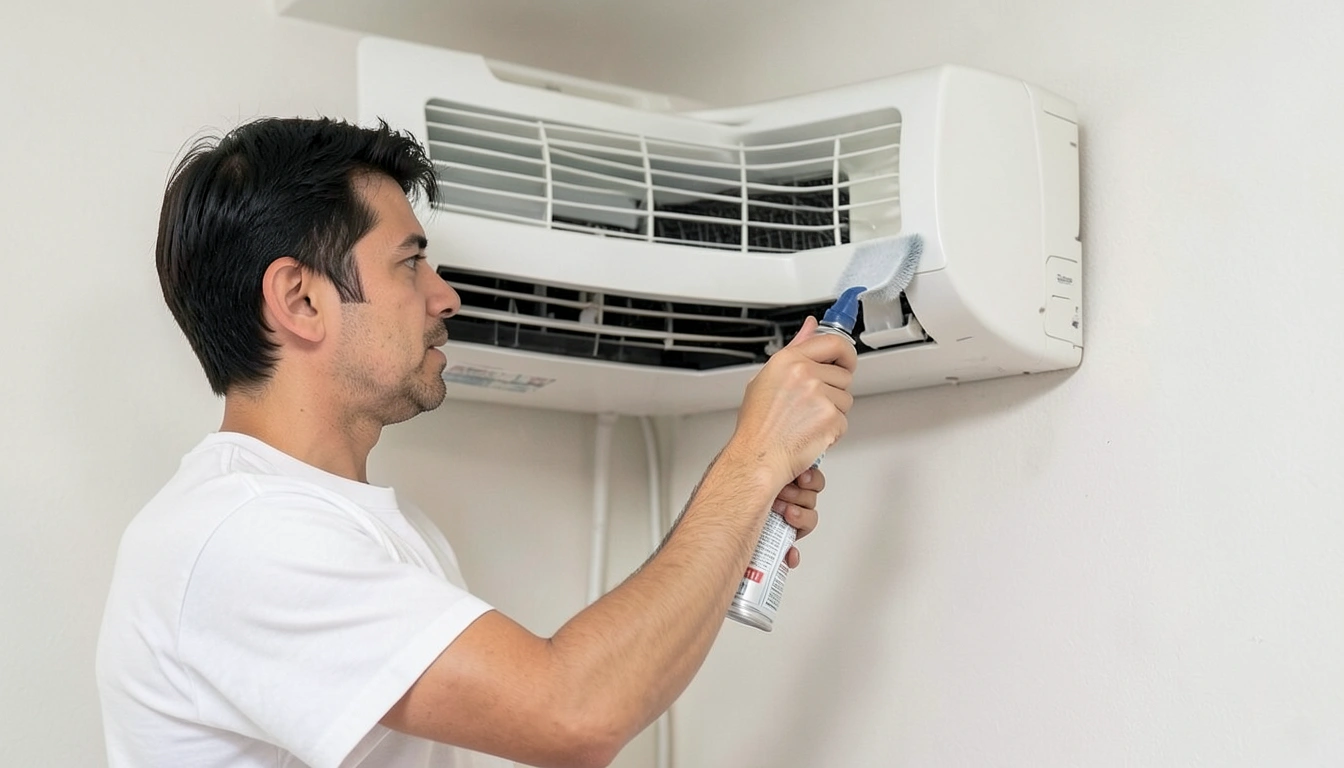 벽걸이, 원룸, 창문형 에어컨별 산도깨비 세정제 활용 가이드