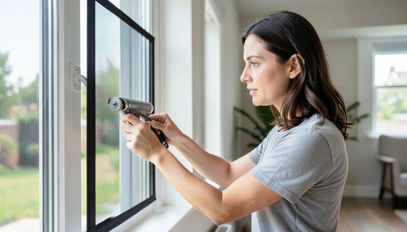 2. 미세방충망 셀프 교체, 여자 혼자서도 가능할까요? (단계별 시공 꿀팁)